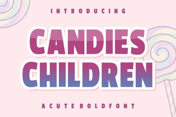 Candies Children: Infusing Joy into Every Design
