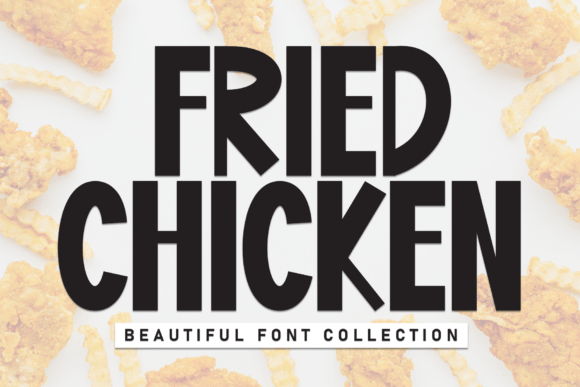 Fried Chicken: A Handwritten Font for Joyful Branding