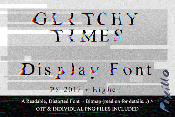 Glitchy Times: The Distorted Serif for Unforgettable Designs