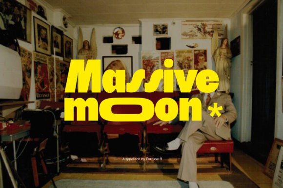 Massive Moon: The Retro Headline Font for Timeless Branding