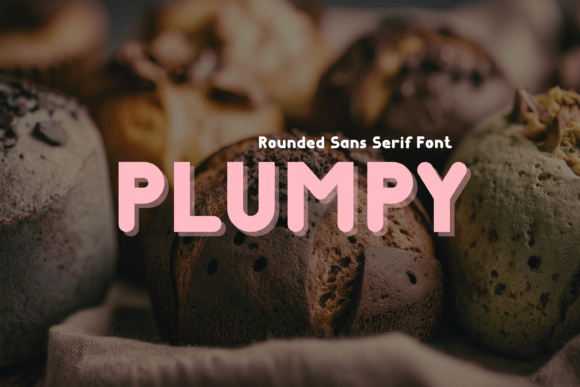 Plumpy: A Chunky Display Font for Joyful Design