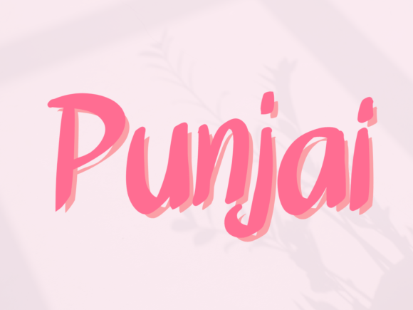 Punjai: The Joyful Handwritten Font That Elevates Your Designs