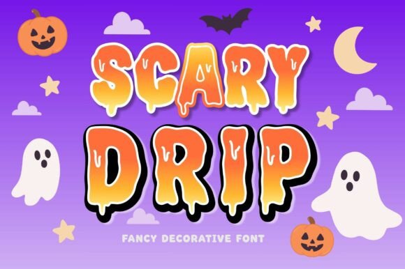 Scary Drip: The Halloween Font That Balances Spooky and Fun