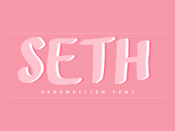 Seth: A Handwritten Font for Authentic Connection