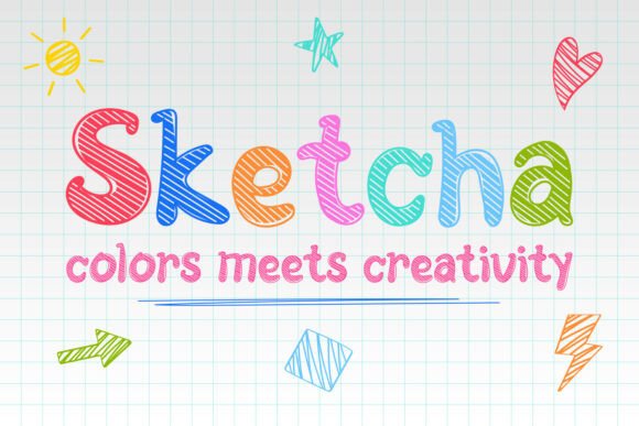 Sketcha: The Energetic Typeface for Creative Brands