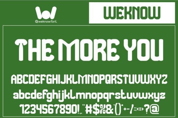 The More You Font: Where Playfulness Meets Professional Design
