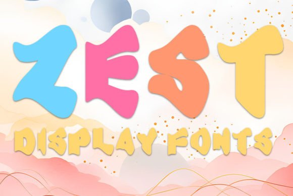 Unleashing Zest: The All-Caps Font with Unforgettable Character
